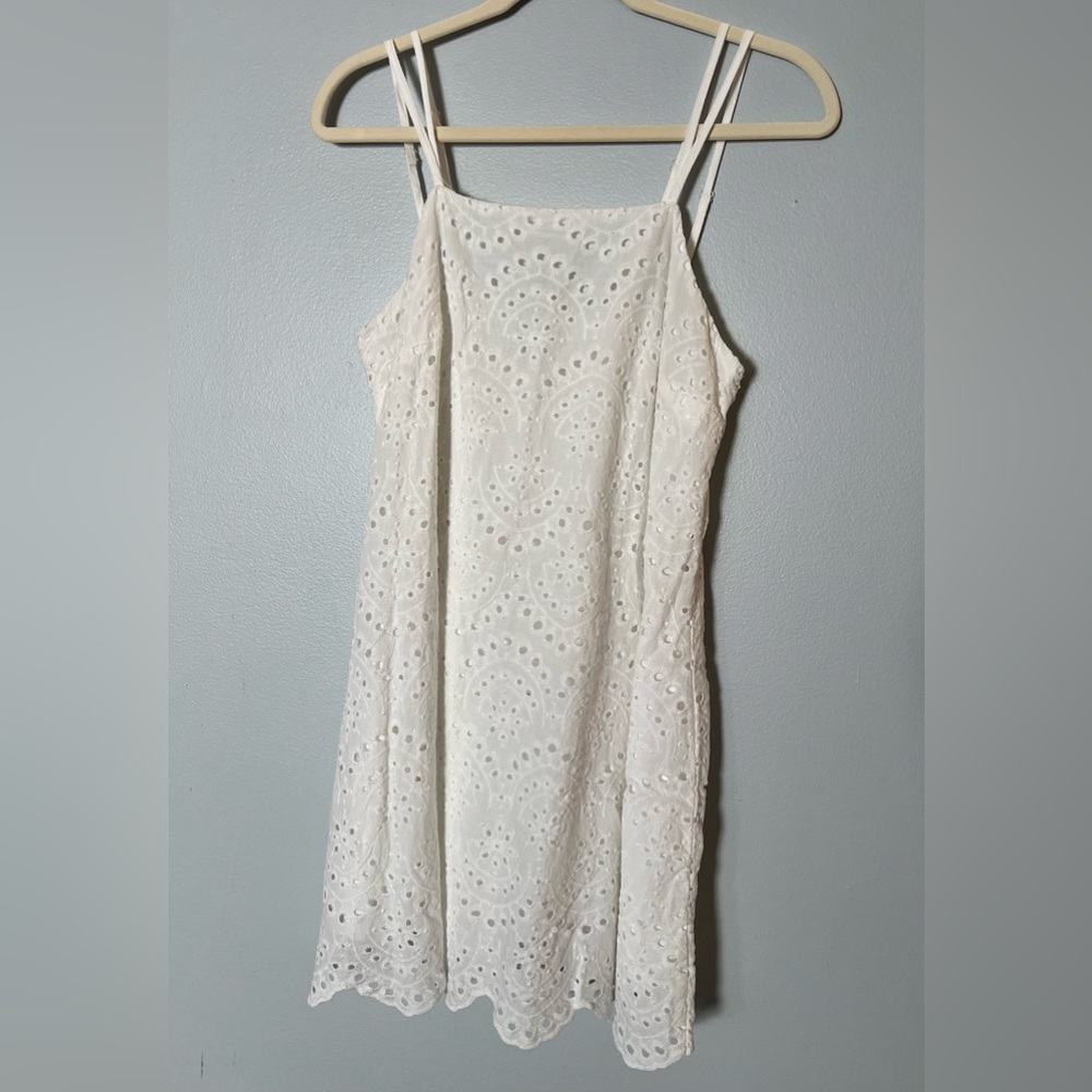 White Floraly Dress